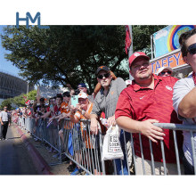 Crowd Management Temporary Construction Interlocking Steel Barriers